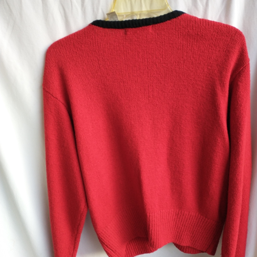 Red Power Sweater - Picture 3 of 4